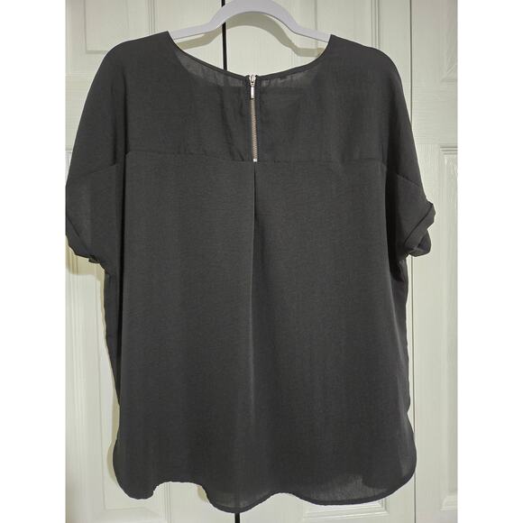 Maurices medium women's black sheer blouse - Picture 4 of 9